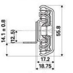 ULF HD B (68-103 kg/pair) Mounting Bracket