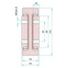 DTS-120 Full Ext'n (260-1890kg/pr)Mobile 'I' Beam - Image 2