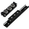 TV-28 Compact Linear Hardened Steel. Black Zinc: Rail Only - Image 4