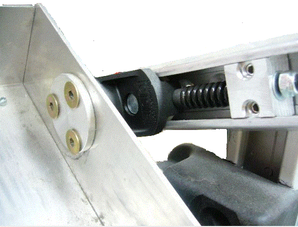 Slide & Tilt Set c/w Light Weight Front Locking Handle: Non Corrosive
