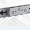 FlexFit 1537 Modular System: Plated Steel Linear Rail
