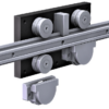 4080.LGV44XL P1 Steel Linear Rail 2,800-6,000N radial load/slide