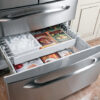 3522 OAT 450mm Freezer Slide: Stainless 304. Pair