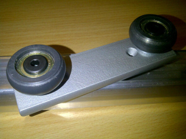 ALRS Steel Carrier: 2 Bearing (For ALRS Rail)
