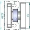 R22 Radial Rail (10-20kg) - Rail Only
