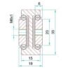 DTS-35 Full Extension (50-120kg/pr) Mobile 'I' Beam - Image 2
