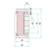 DTSB-60 (180-600kg/pr) Full Ext'n Bi-Directional - Image 2