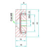 SOWST-40 Stainless Steel 316L (60-340 kg/pr) Partial Ext'n Bi-Direction - Image 2
