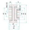 SQSRT-60 Stainless Steel 316L (60-160 kg/pr) Super Extension 150% - Image 2