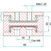KDTS-80 Base/Flat Mounted Full Extension (120-300 kg/pair) - Image 2