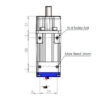 Gearmotor 12VCC - GMB 4A 1/108 12V: 80rpm; 3.9Nm - Image 2