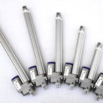Telescopic Actuator 12-24VCC - LATT 0.5A 1/27 <br> 12V: 6mm/s; 140N - 24V: 12mm/s; 280N